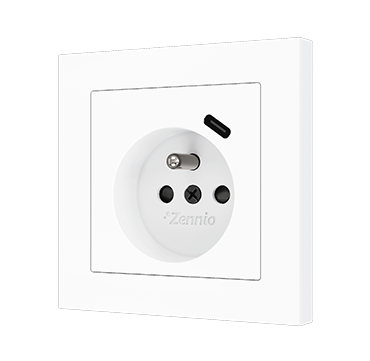 ZS55 - French Socket with USB C